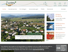 Tablet Screenshot of munderfing.at